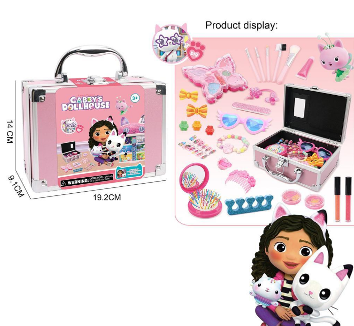 Gabby's Realistic Makeup & Jewellery Suitcase