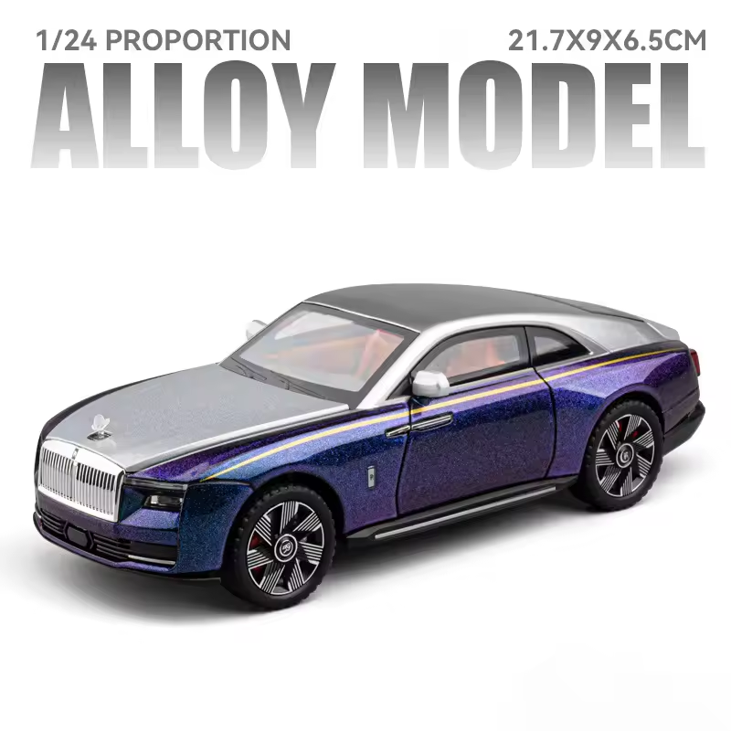 1:24 Diecast Rolls Royce Spector Model Car