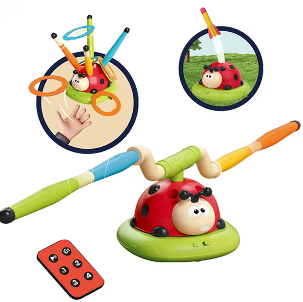 3in1 Multi-function RC Ladybug Exercise & Games Set