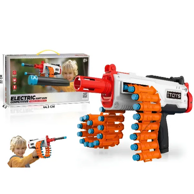 44cm Electric & Manual Rechargeable Soft Bullet Gun