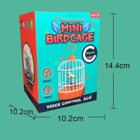 Electric Induction Mini Bird Cage With Light & Sound