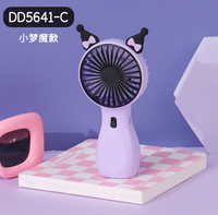 Rechargeable Unique Design Handheld Lighting Fan