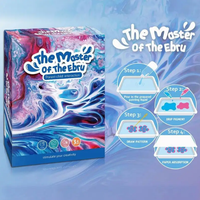 DIY The Master Of The Ebru Water Marble Painting