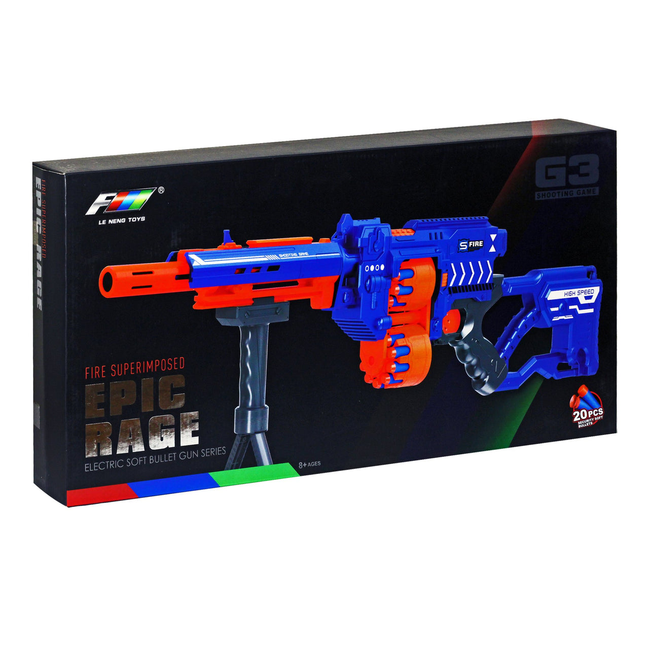 Epic Rage G3 Soft Bullet Gun