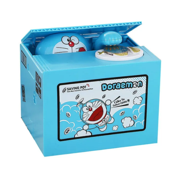 Doraemon Money Box Coin Saving Pot