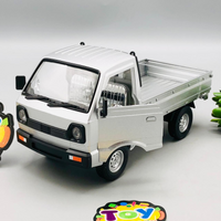 1:24 Diecast Suzuki Pickup Model Truck - Silver