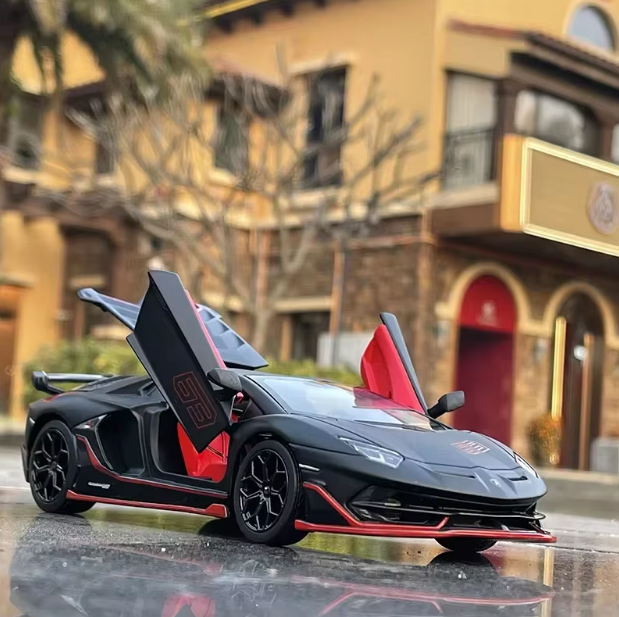 1:24 Diecast Lamborghini Aventador SVJ 63 Official Licensed Model