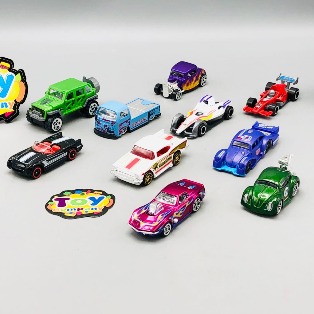 1:64 Hot Wheel Diecast Mini Inertial Cars - 10Pcs