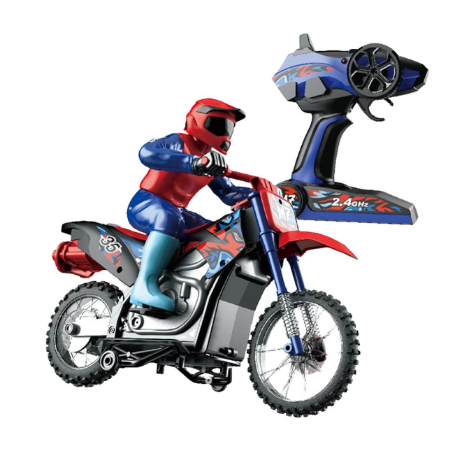 2.4GHz RC Stunt Spray Motorbike