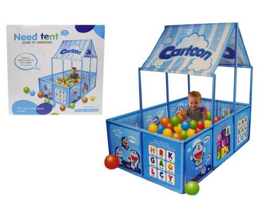 Kids Doraemon Ball Pit Tent House