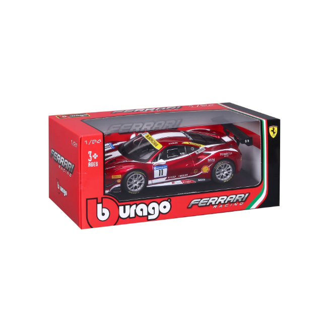 Bburago 1:24 Ferrari 488 Challenge Formula Racing 2017