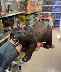 1Pc Premium Brown Bear Animal Figure Toy