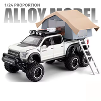 1:24 Diecast Ford Raptor F150 Camping Truck