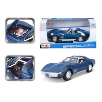 Maisto 1:24 1970 Corvette Model - Blue