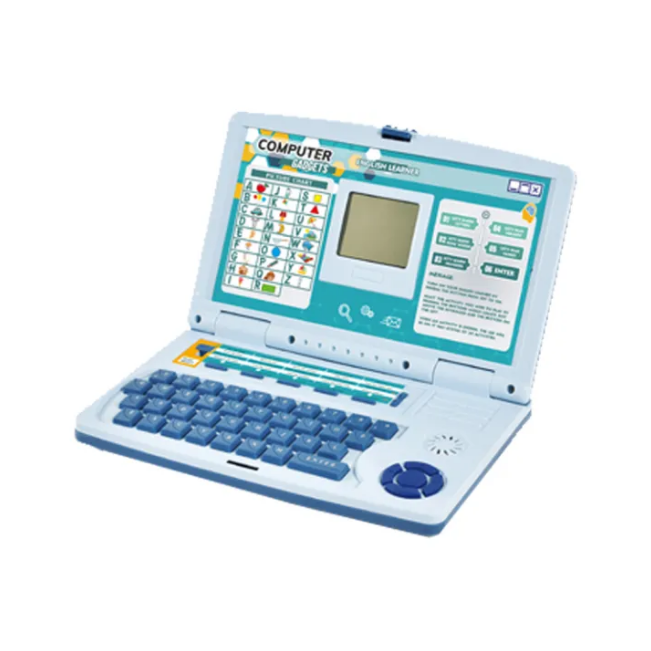 20 Activities Kids English Learning Computer - Blue