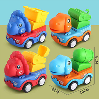 1Pcs Inertial Press & Go Dinosaur Car Toy