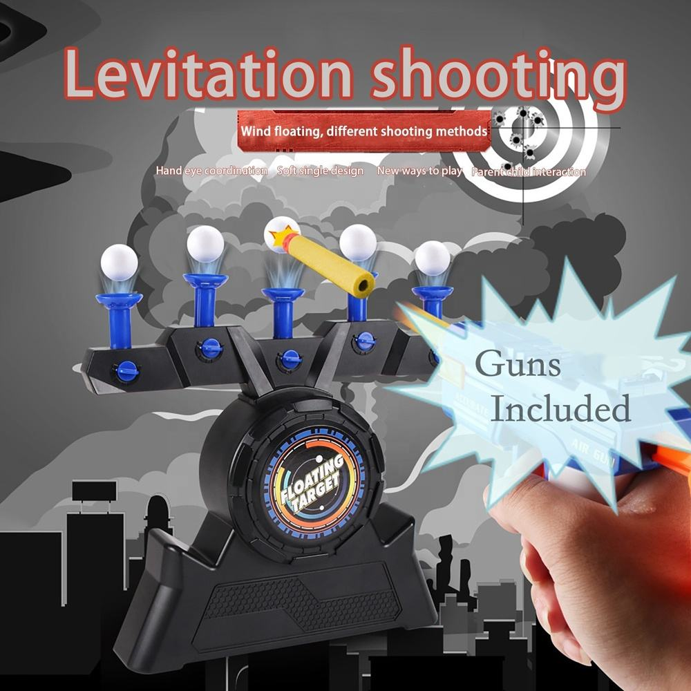 2in1 Magical Floating Target With Shooting Guns