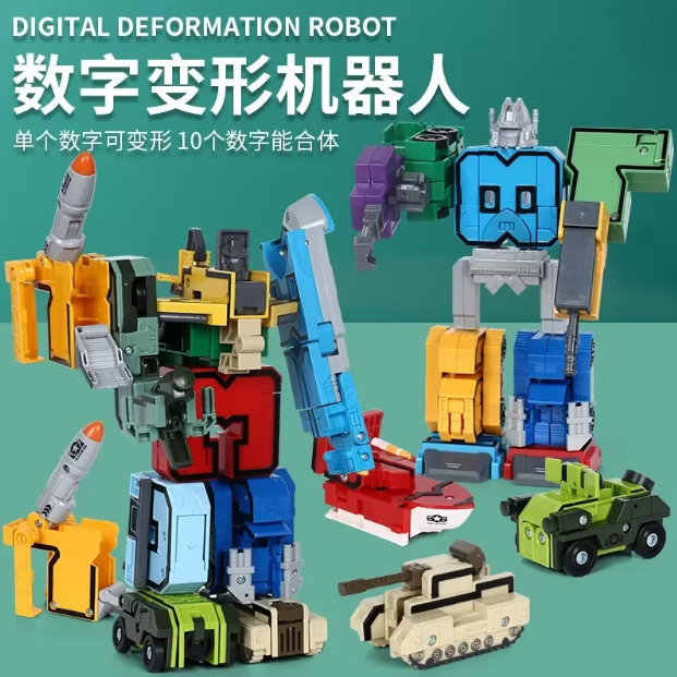 3 Modes Digital Deformation Maths Toys