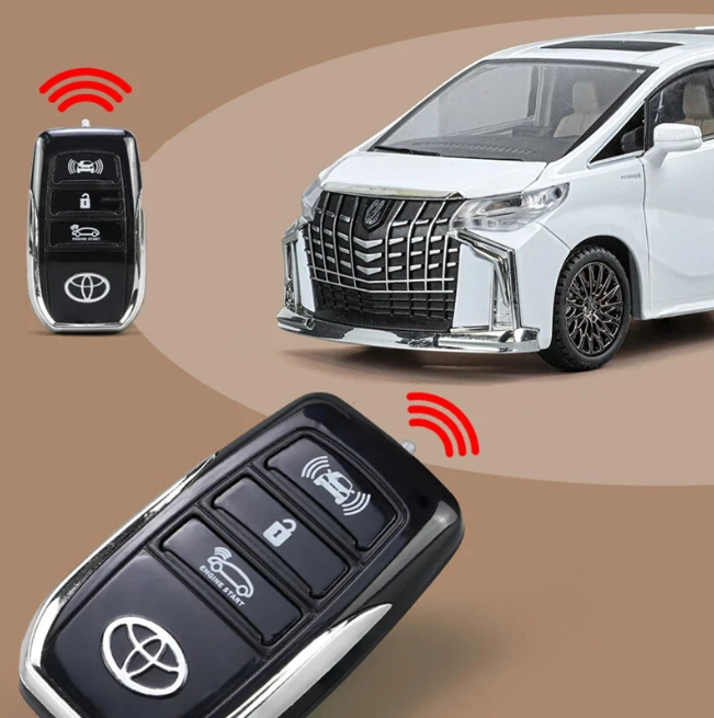 1:24 Diecast Toyota Alphard Van With Key