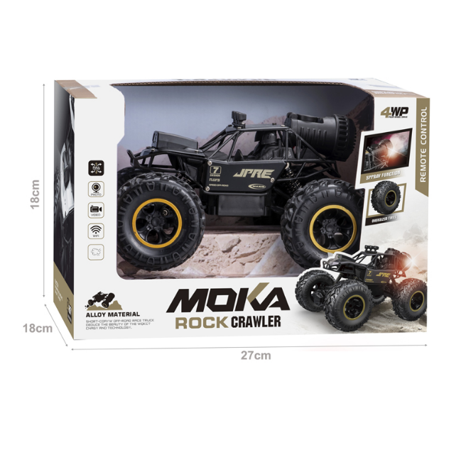 2.4GHz RC Alloy Moka Rock Crawler With Camera