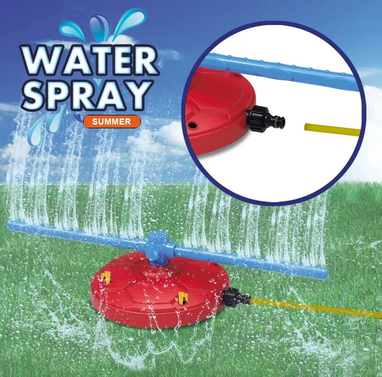 Rotating Water Spray Summer Toy