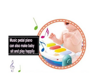 Huanger Baby Owl Piano Play Gym - Green