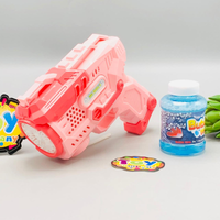 15 Holes Crazy Colorful Bubble Gun Machine