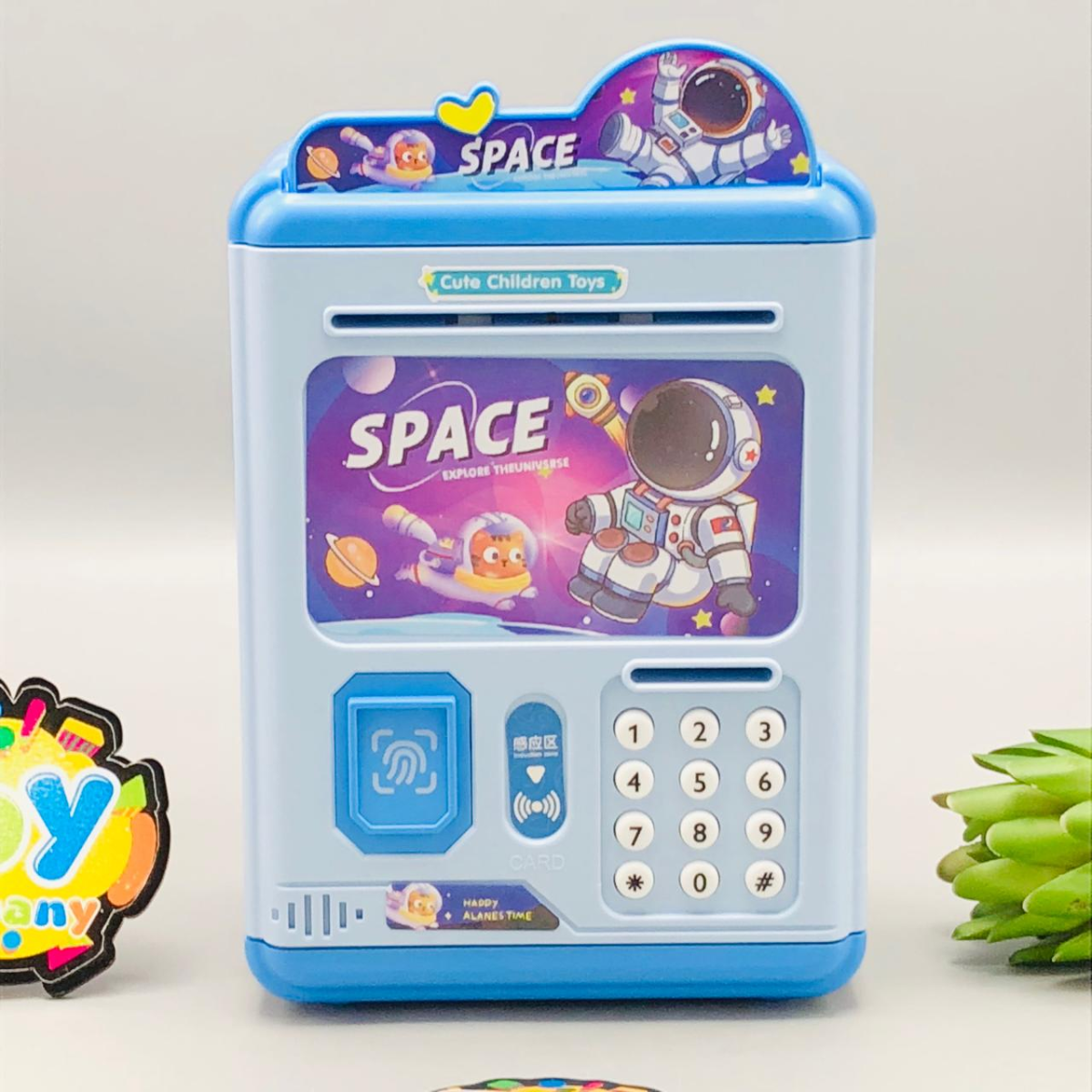 Space Multi-functional Kids Money Saving ATM Machine