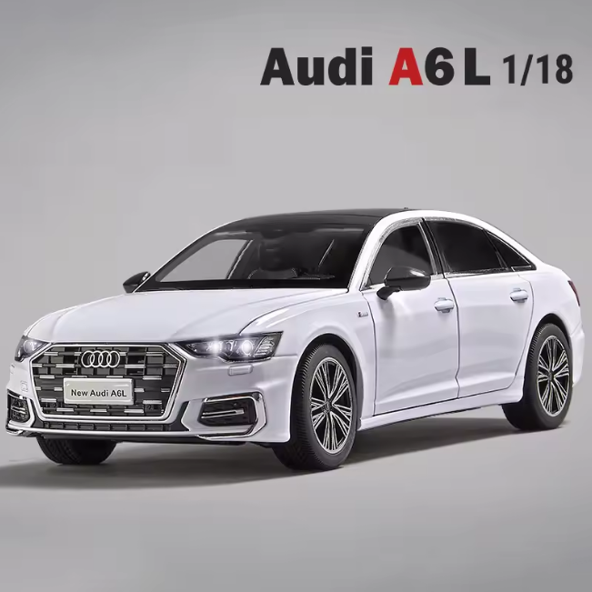 1:18 Diecast Audi A6L Model Car