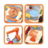 2in1 Deform Double Decker Bus Adventure Track - Red