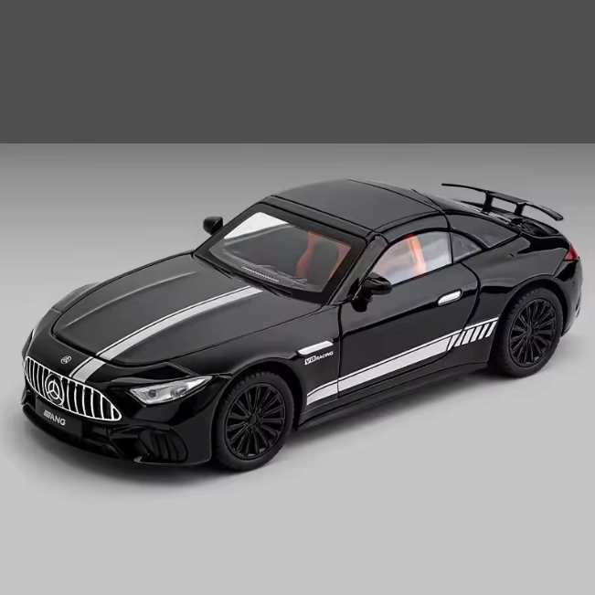 1:22 Diecast Mercedes Benz SL63 Convertible Model Car