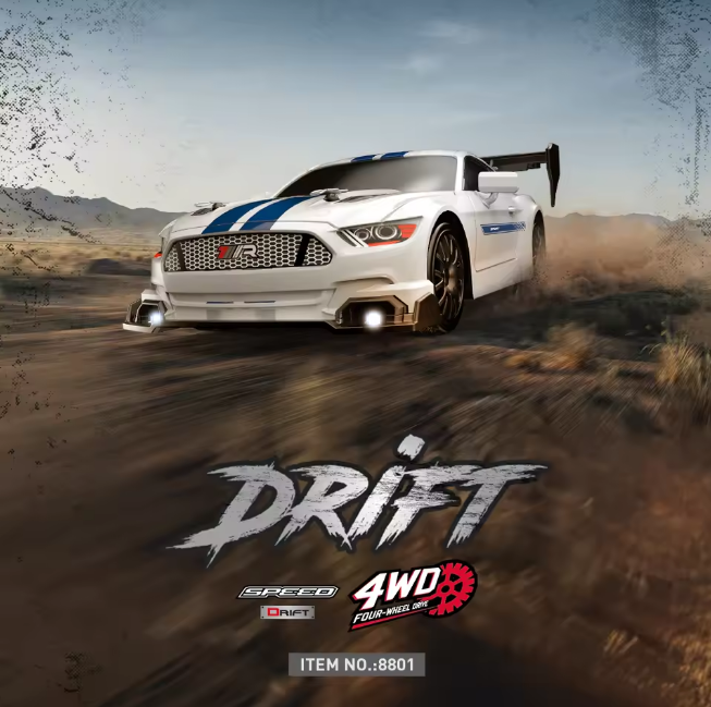 2.4GHz RC 20+Km/h Mini Drifting Car