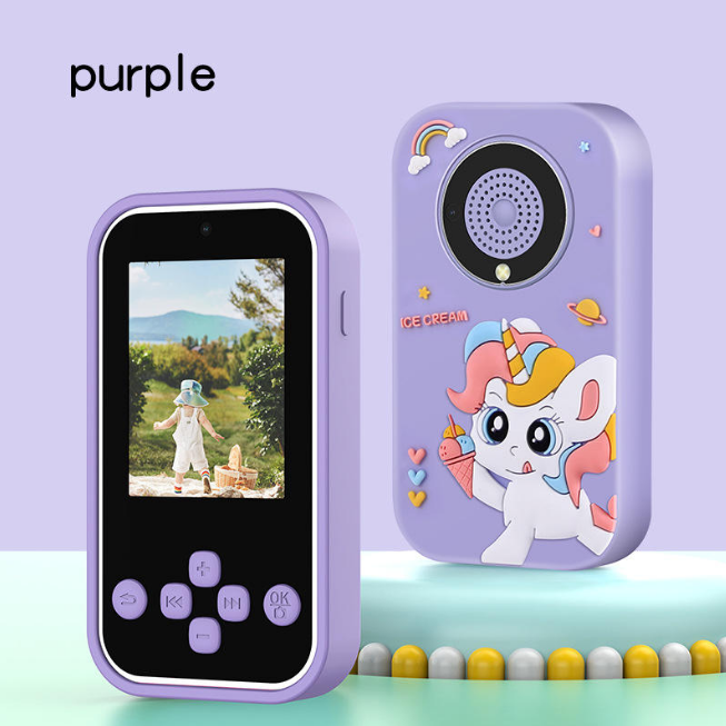Unicorn Kids Digital Smart Phone - Purple