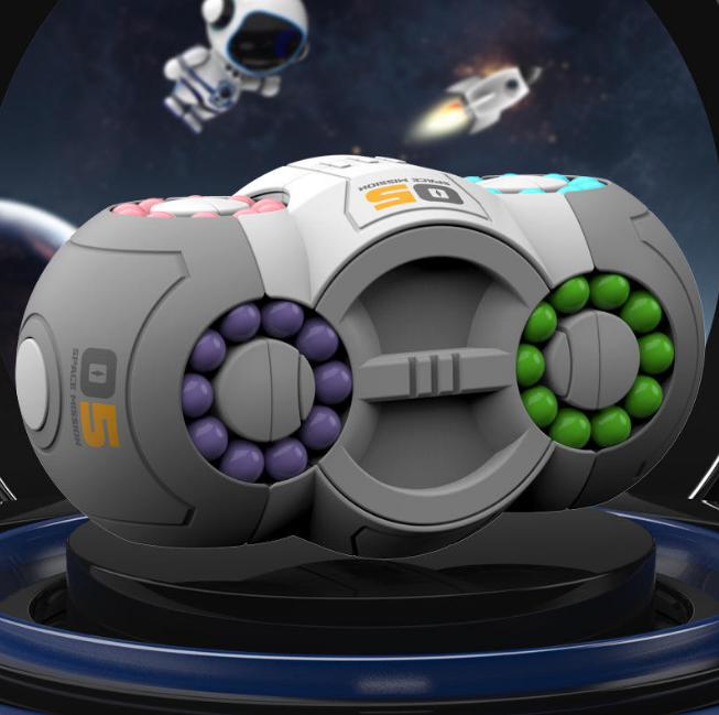 8 Sided Rotating UFO Magic Puzzle Cube