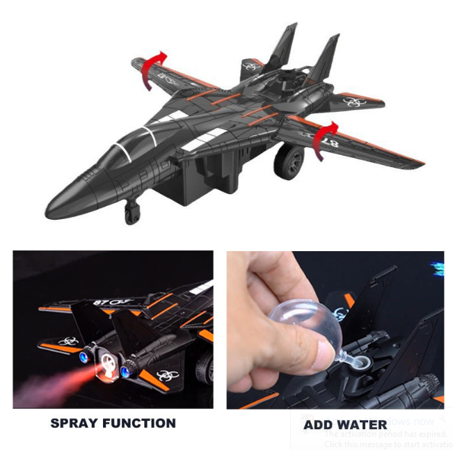 Remote Control Spray Fighter Plane Model