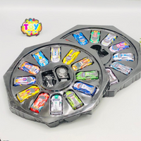 24Pcs Mini Inertial Cars With Launcher