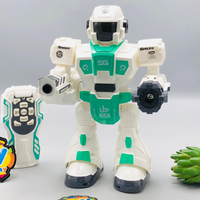 Multi-functional Smoke & Water Bullet Shooting Robot