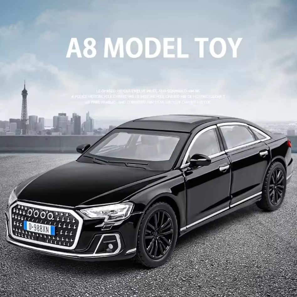 1:32 Diecast Audi A8L Model Car