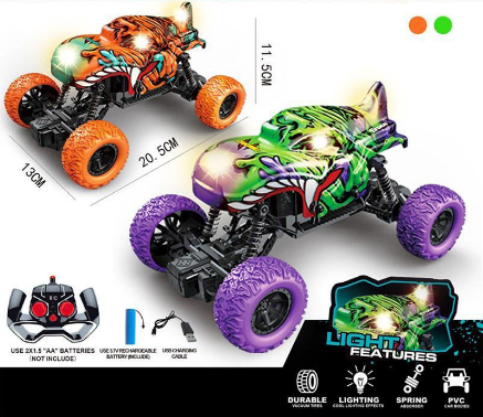 1:16 Remote Control Off-Road Climbing Car With Lights