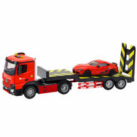 Remote Control Large Transport Semi-Trailer With Car