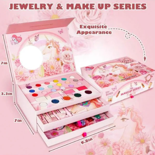 3in1 Realistic Cosmetic DIY Beads Set For Girls