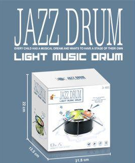 Kids Musical Jazz Drum With Lights