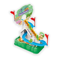 Electric Mini Dinosaur Slide Racing Track Set