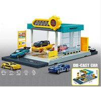 22Pcs DIY Manual Auto Repair Workshop With Alloy Car
