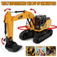 2.4G Remote Control Excavator With Lights