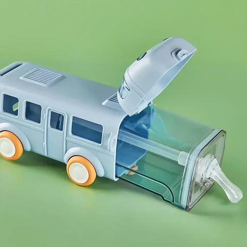 500ml Premium Cute Bus Design Kids Water Bottle