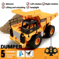 40MHz Remote Control Dumper With Lights