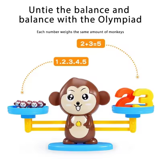 Multi-functional Monkey Balance Game