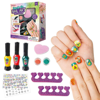 DIY 2in1 Nail Art Kit With Pen & Brush