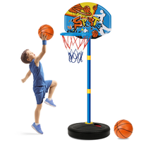 Kids Adjustable Height Basketball Play Set